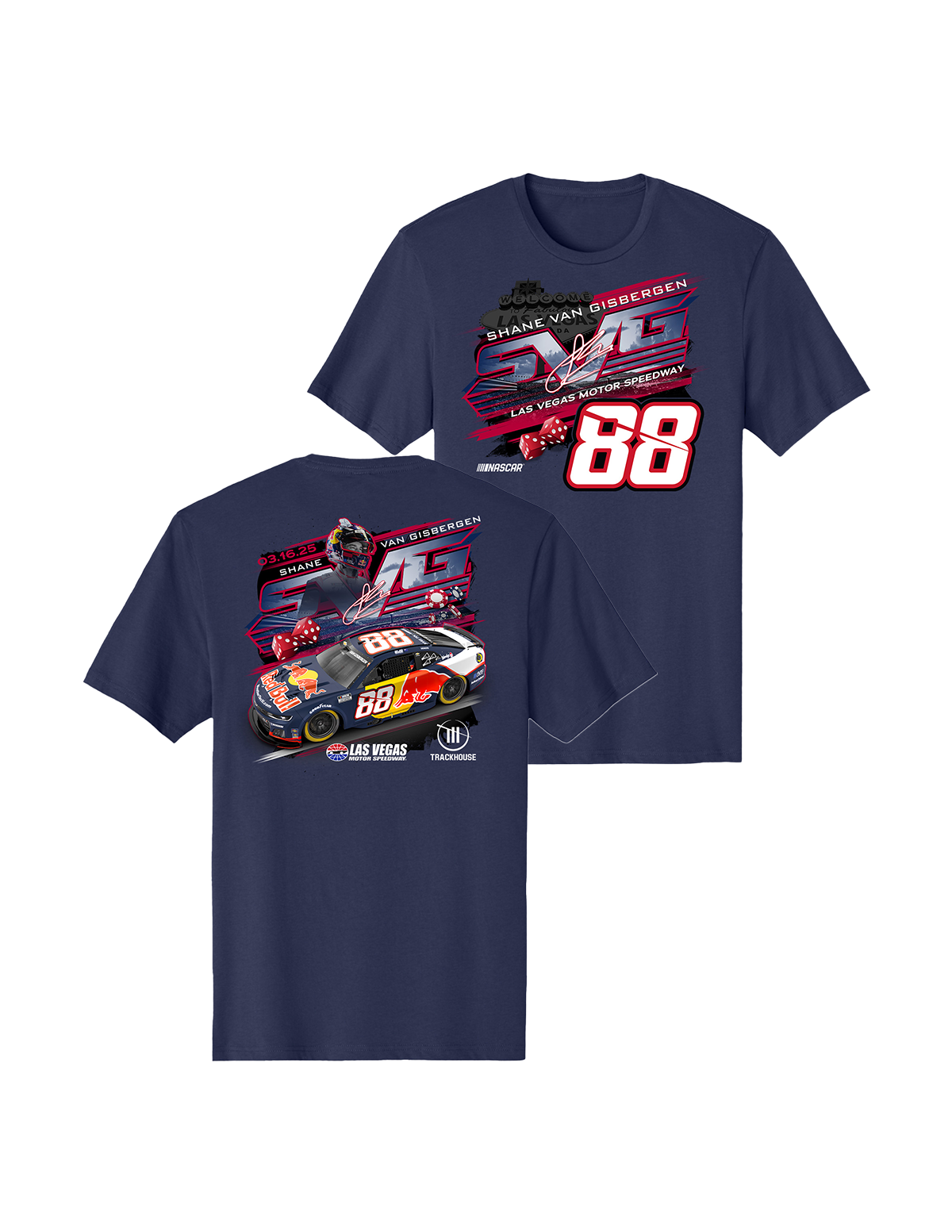 SVG #88 Red Bull Las Vegas T-Shirt