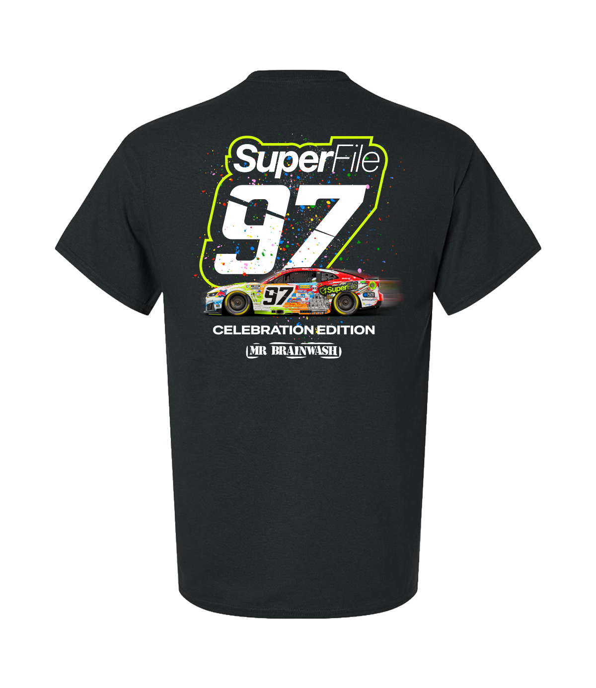 Shane van Gisbergen #97 SuperFile x Mr. Brainwash Celebration Edition Limited T-Shirt