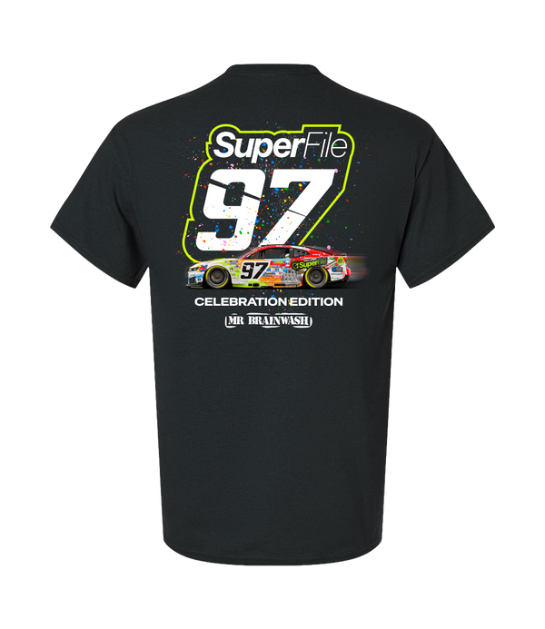 Shane van Gisbergen #97 SuperFile x Mr. Brainwash Celebration Edition Limited T-Shirt