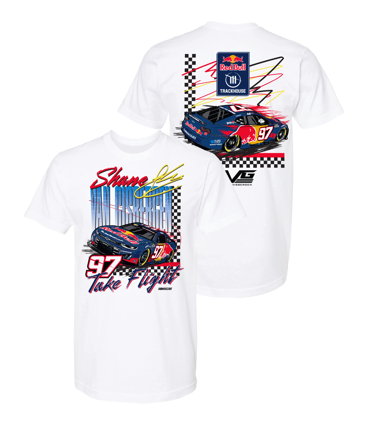 Shane van Gisbergen #97 Red Bull Take Flight T-Shirt