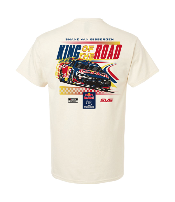 Shane van Gisbergen #97 2026 Red Bull "King of the Road" T-Shirt