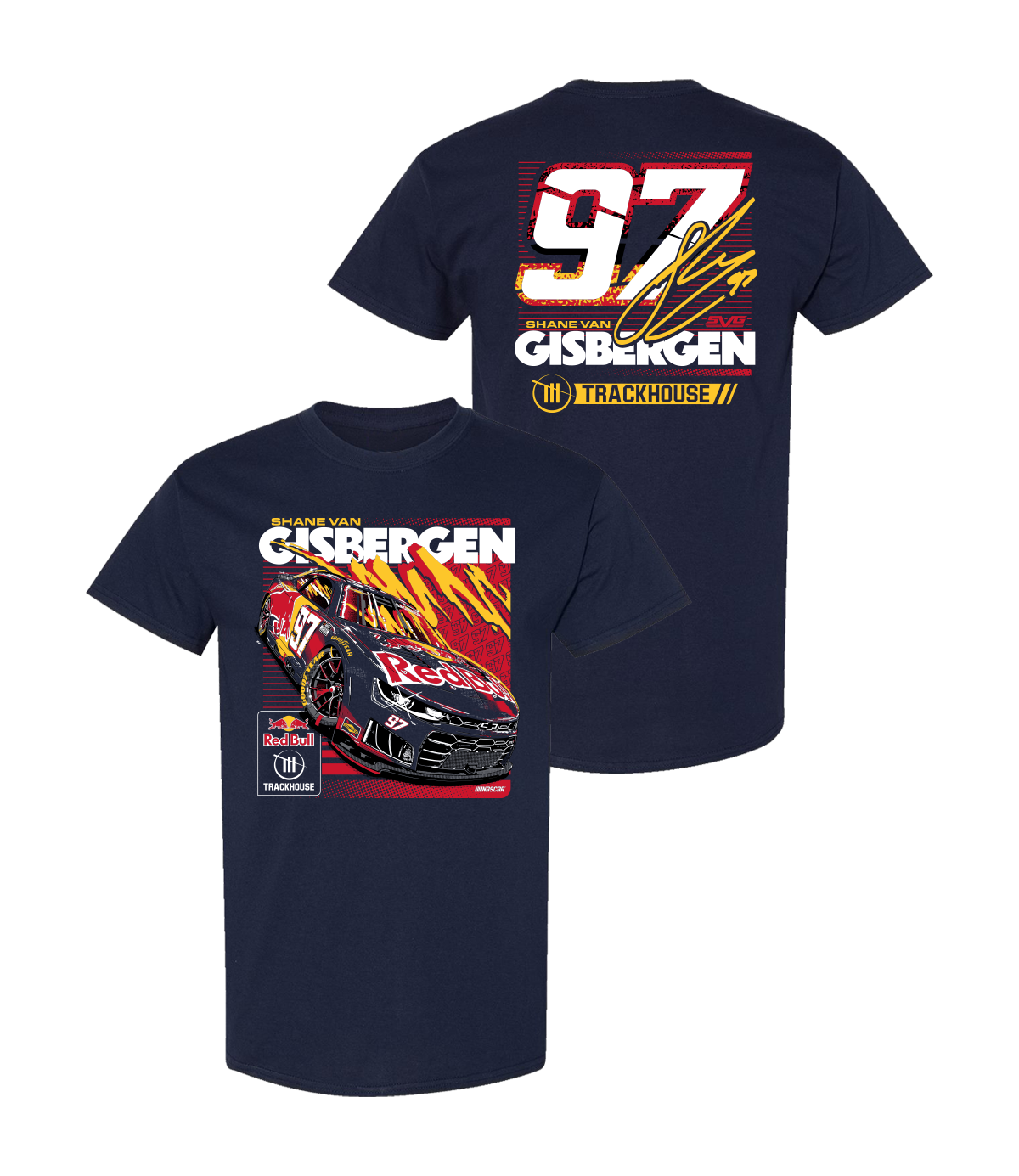 Shane van Gisbergen #97 Red Bull Theme T-Shirt