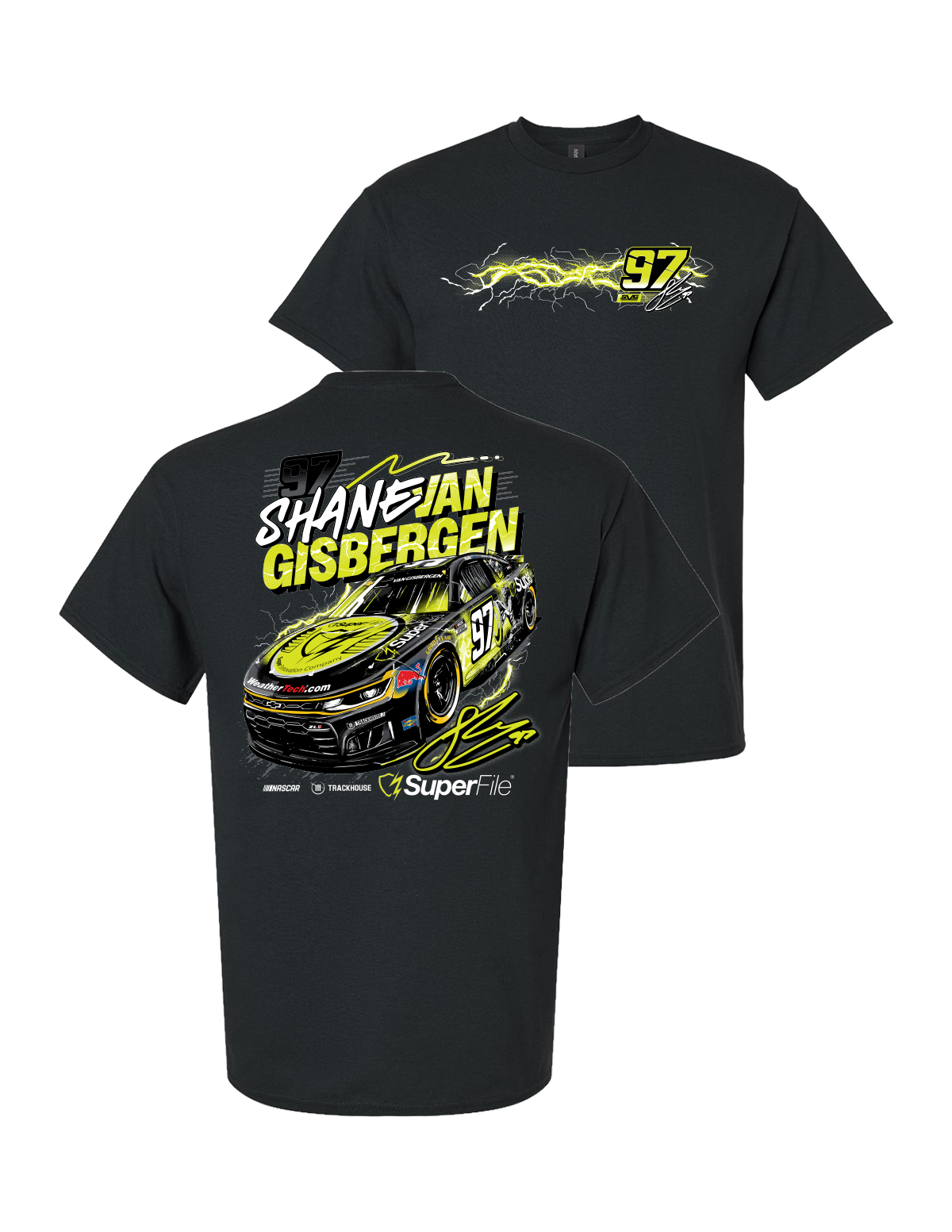 Shane van Gisbergen #97 2026 Bold SuperFile T-Shirt