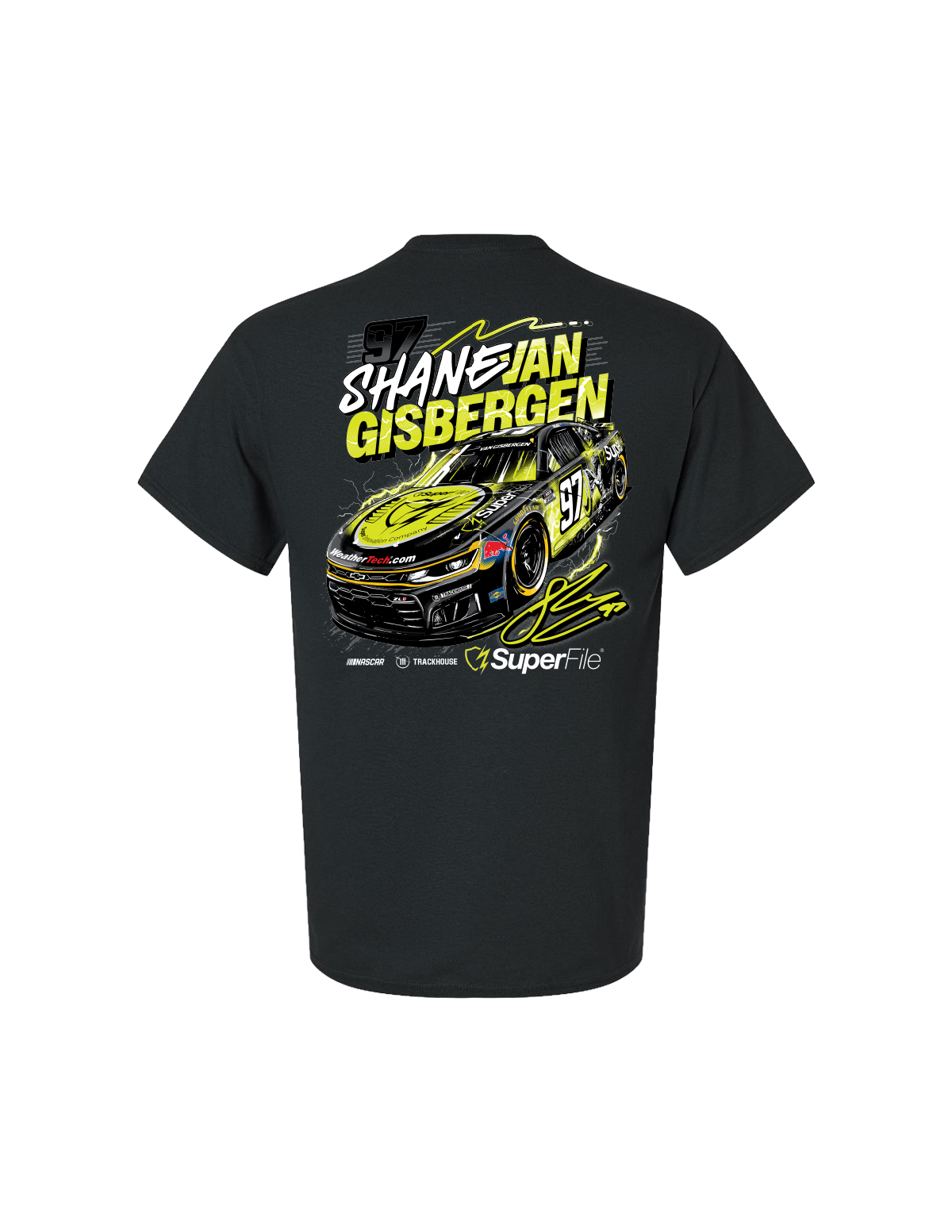 Shane van Gisbergen #97 2026 Bold SuperFile T-Shirt