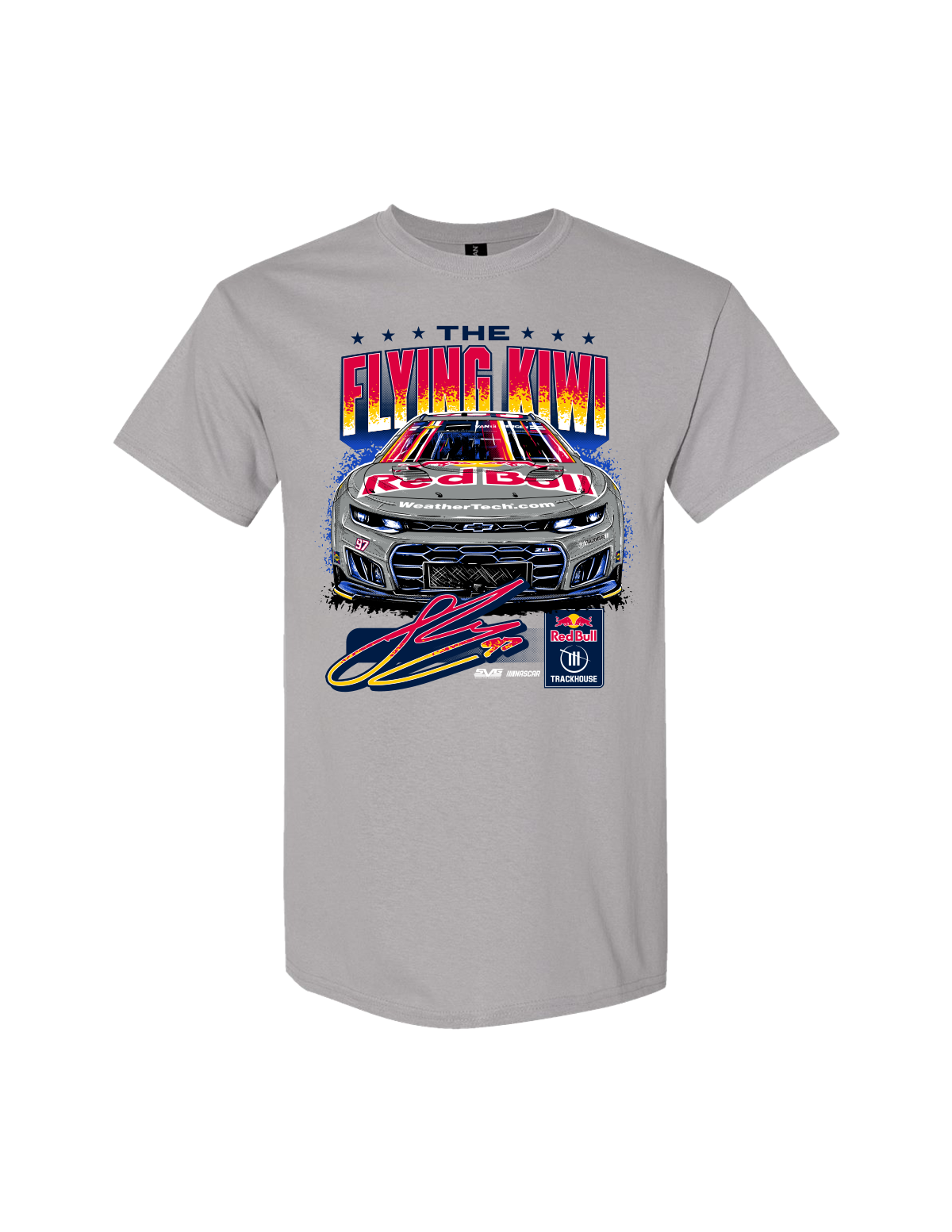 Shane van Gisbergen #97 San Diego Red Bull "Flying Kiwi" T-Shirt