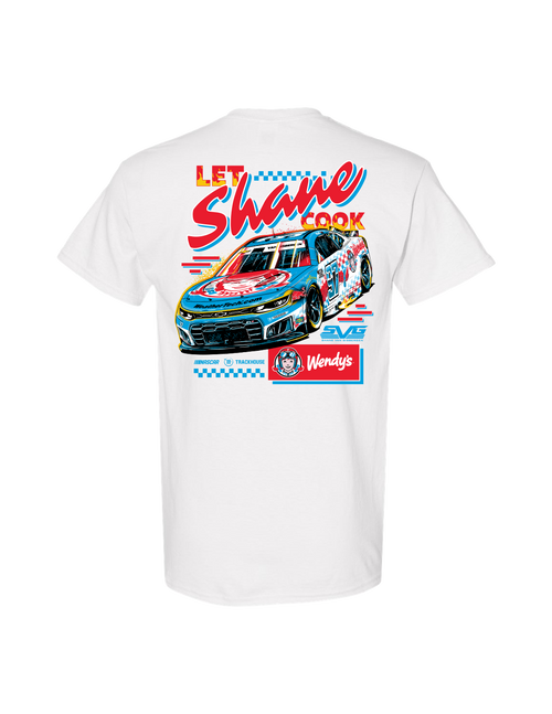 Shane van Gisbergen #97 2026 Wendy's "Let Shane Cook" T-Shirt