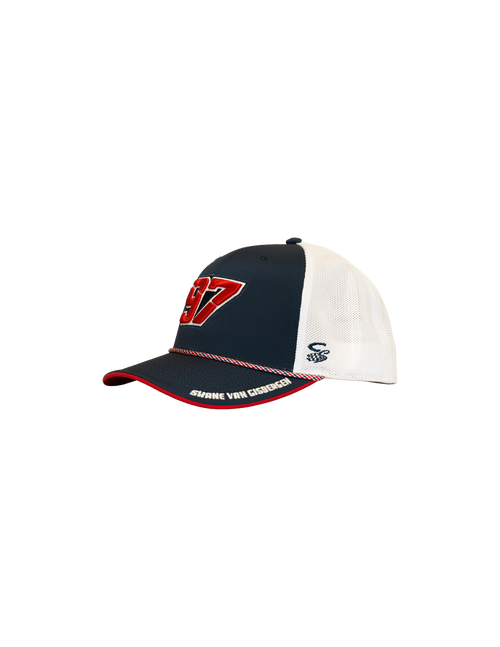 Shane van Gisbergen #97 Navy/White Mesh Snapback Hat