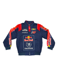 Shane van Gisbergen #97 Trackhouse x Red Bull Full-Snap Twill Racing Jacket