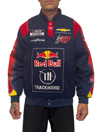 Shane van Gisbergen #97 Trackhouse x Red Bull Full-Snap Twill Racing Jacket