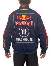 Shane van Gisbergen #97 Trackhouse x Red Bull Full-Snap Twill Racing Jacket