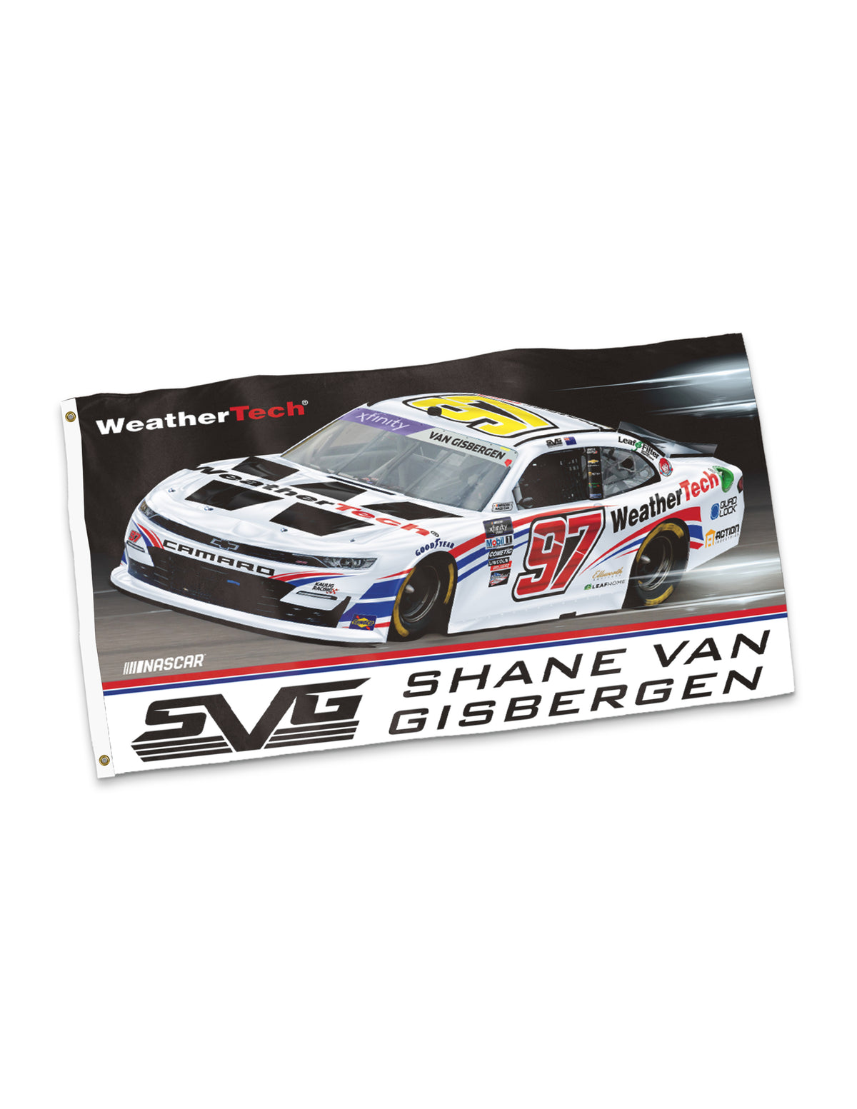 Shane Van Gisbergen #97 WeatherTech Flag