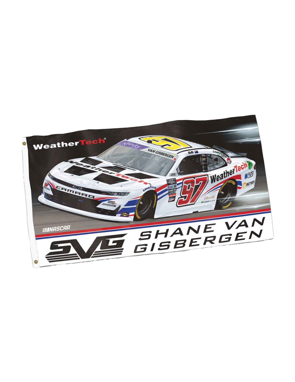 Shane Van Gisbergen #97 WeatherTech Flag