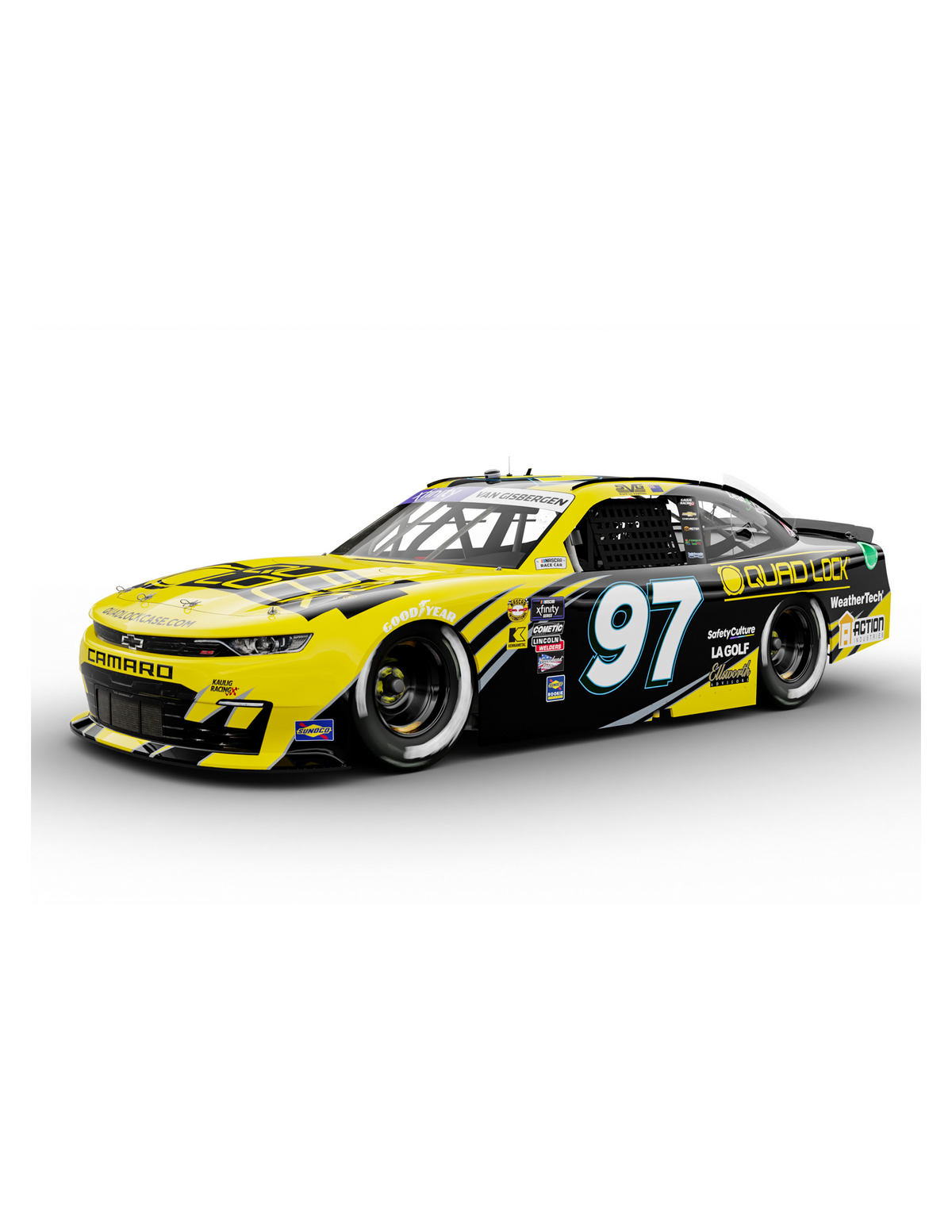 *PREORDER* Shane Van Gisbergen Quad Lock Xfinity Throwback 1:24 Diecast