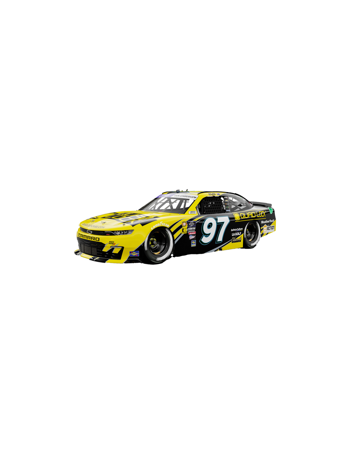 *PREORDER* Shane Van Gisbergen Quad Lock Xfinity Throwback 1:24 Diecast