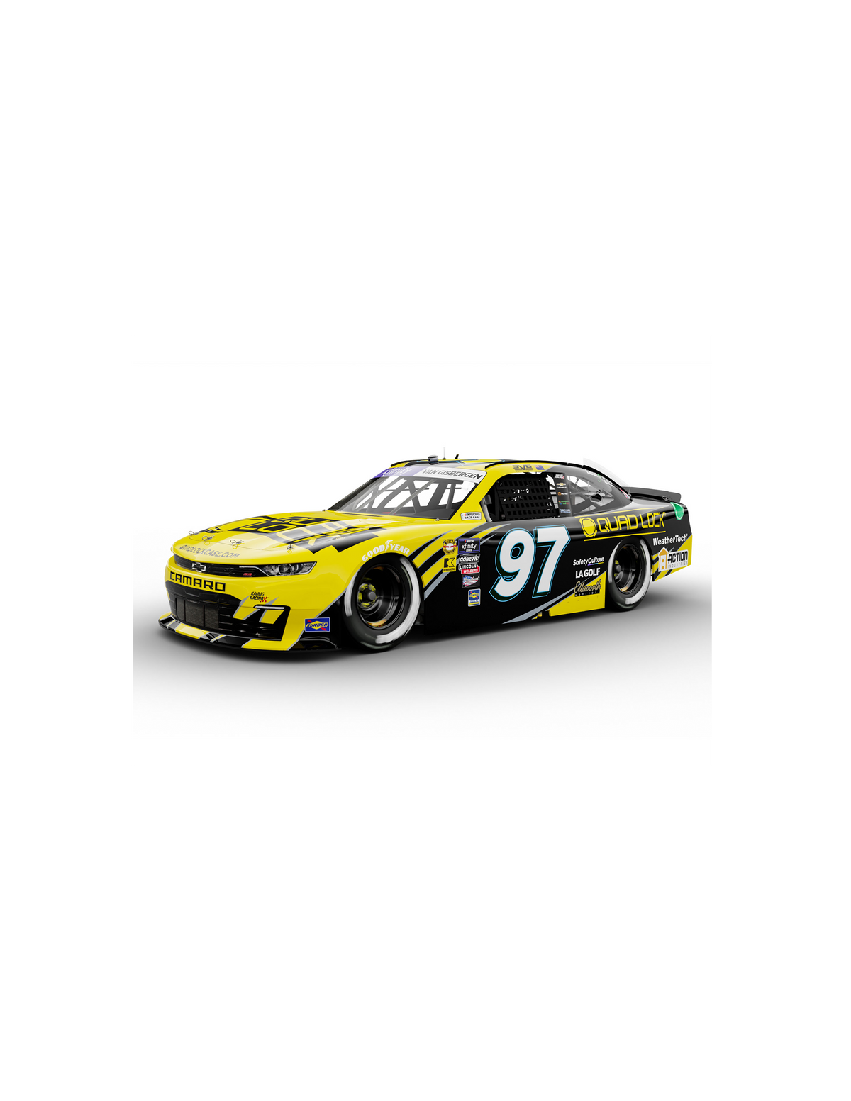 *PREORDER* Shane Van Gisbergen Quad Lock Xfinity Throwback 1:64 Diecast