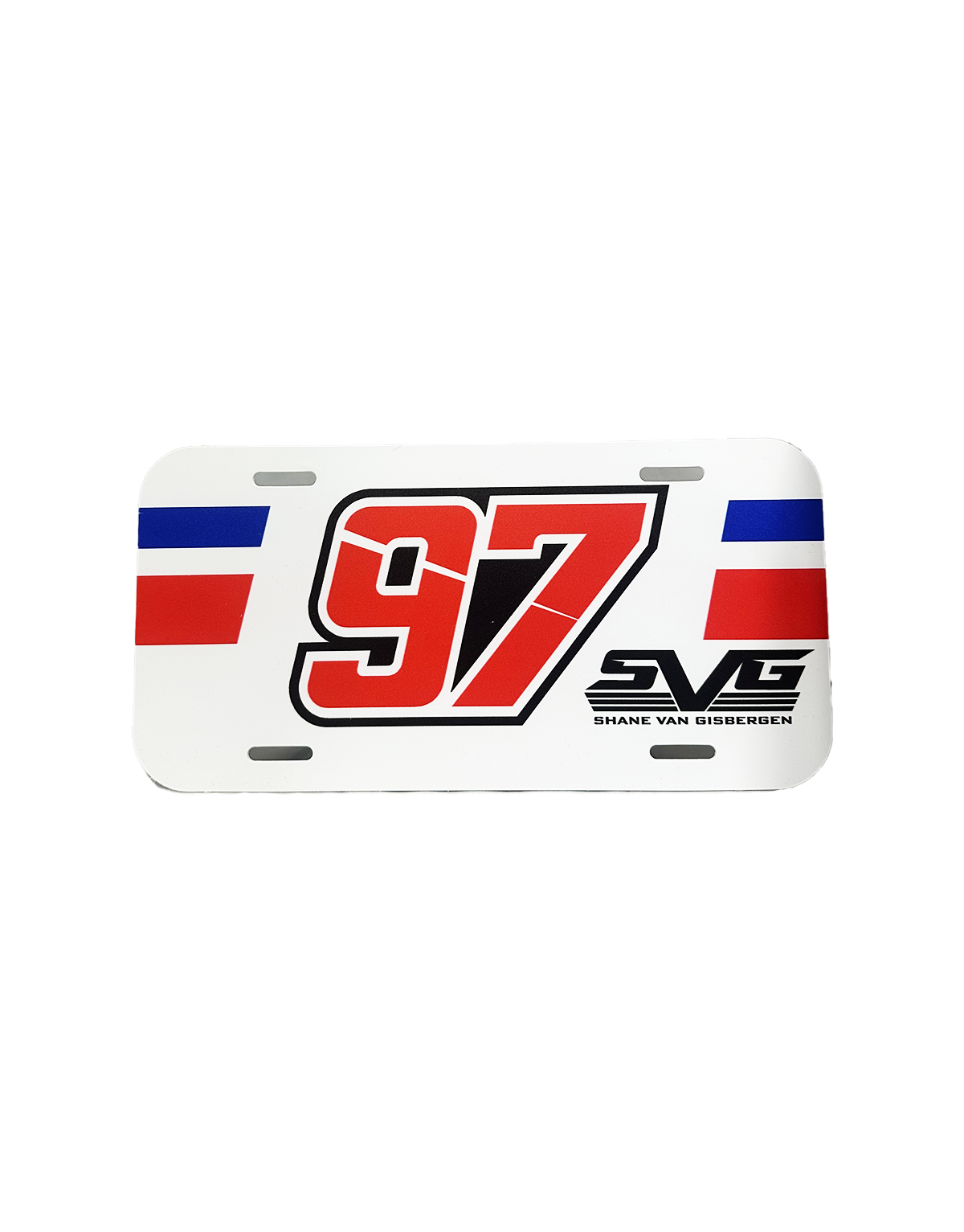 SVG #97 License Plate