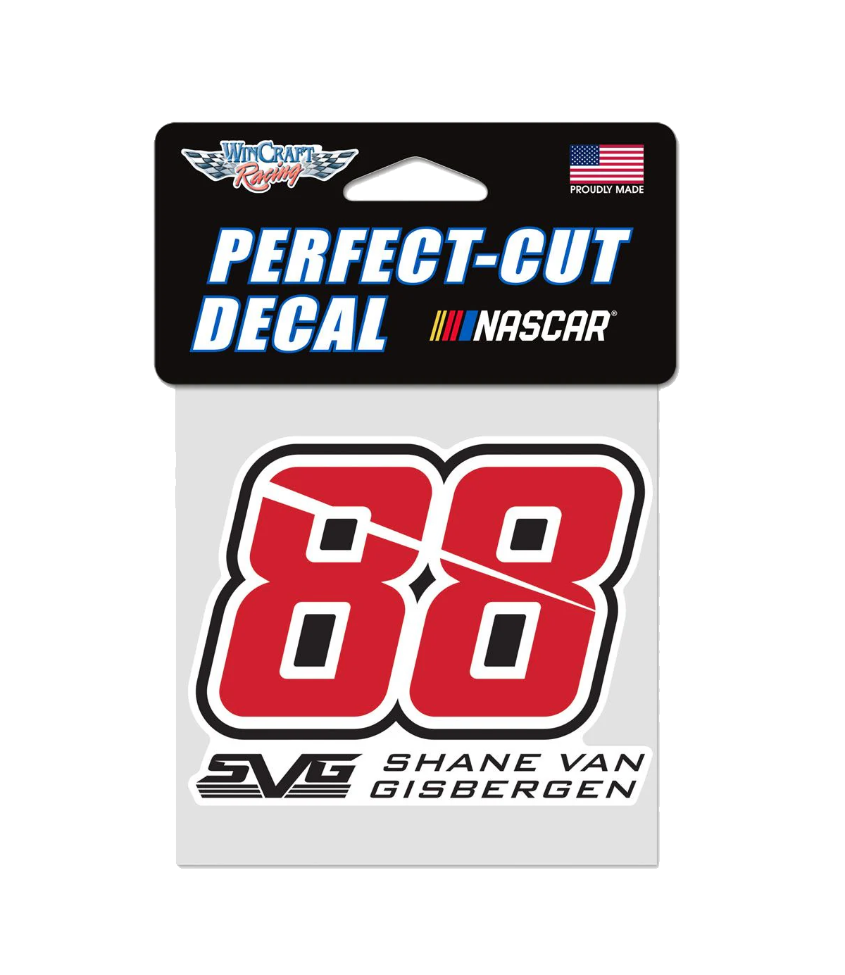 Shane van Gisbergen #88 4x4 Perfect-Cut Decal