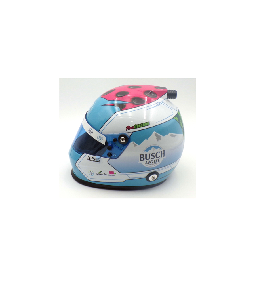 Ross Chastain Busch Light Full Size Replica Helmet