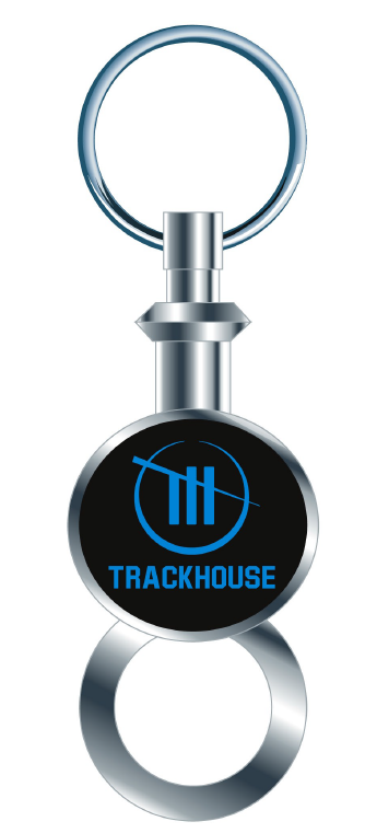 Trackhouse keychain