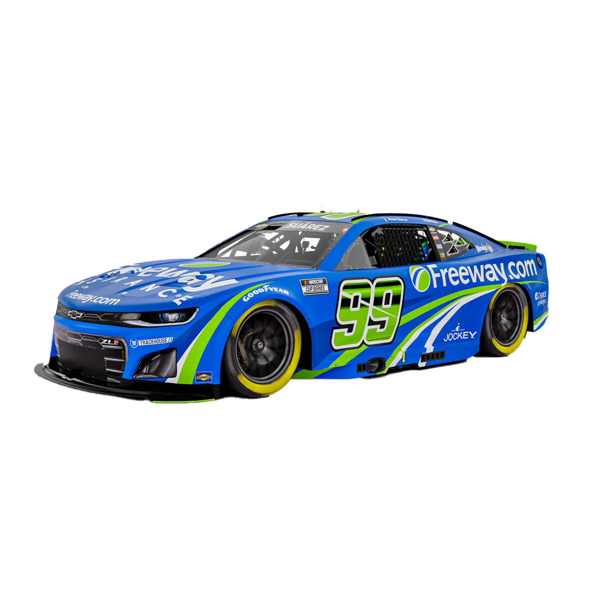 Daniel Suarez #99 2025 Freeway Blue 1:24 Diecast *PREORDER*