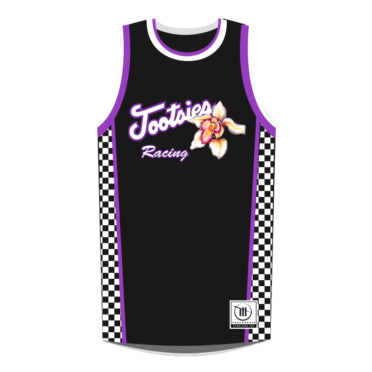 Tootsies Black Basketball Jersey