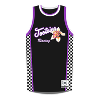 Tootsies Black Basketball Jersey