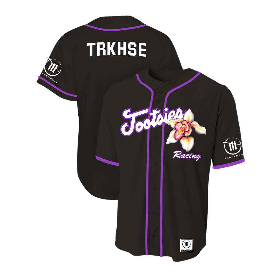 Tootsies Black Baseball Jersey – Trackhouse Entertainment Group