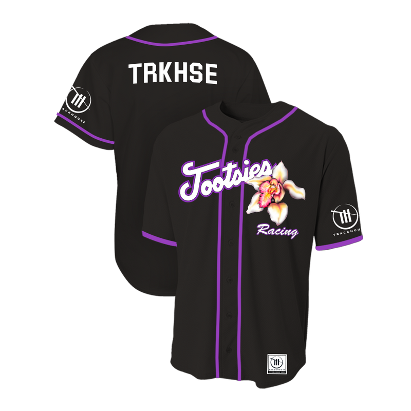 Tootsies Black Baseball Jersey
