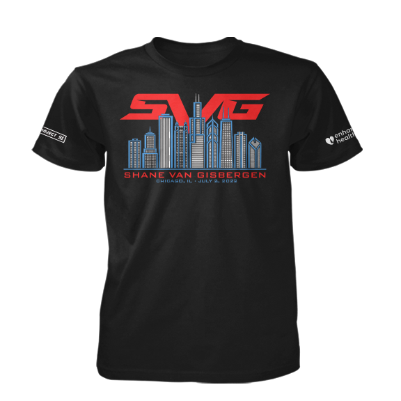 Shane van Gisbergen Project91 Chicago T-Shirt - Limited Quantities In Stock
