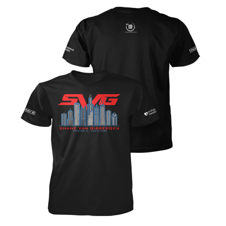 Shane van Gisbergen Project91 Chicago T-Shirt - Limited Quantities In Stock