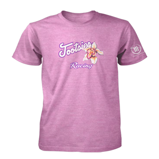 T-shirt Tootsies Racing Orchidée 