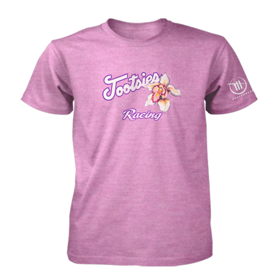 Tootsies Racing Orchid T-Shirt - Limited Quantities Available