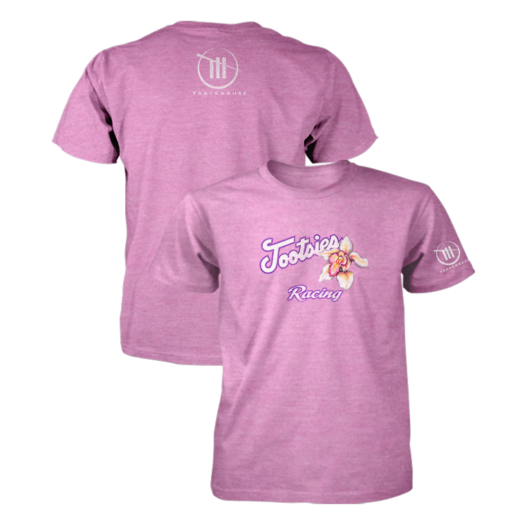 Tootsies Racing Orchid T-Shirt - Limited Quantities Available