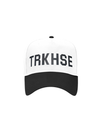 TRKHSE Team White/Black Snapback Hat