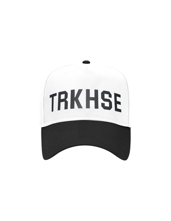 TRKHSE Team White/Black Snapback Hat