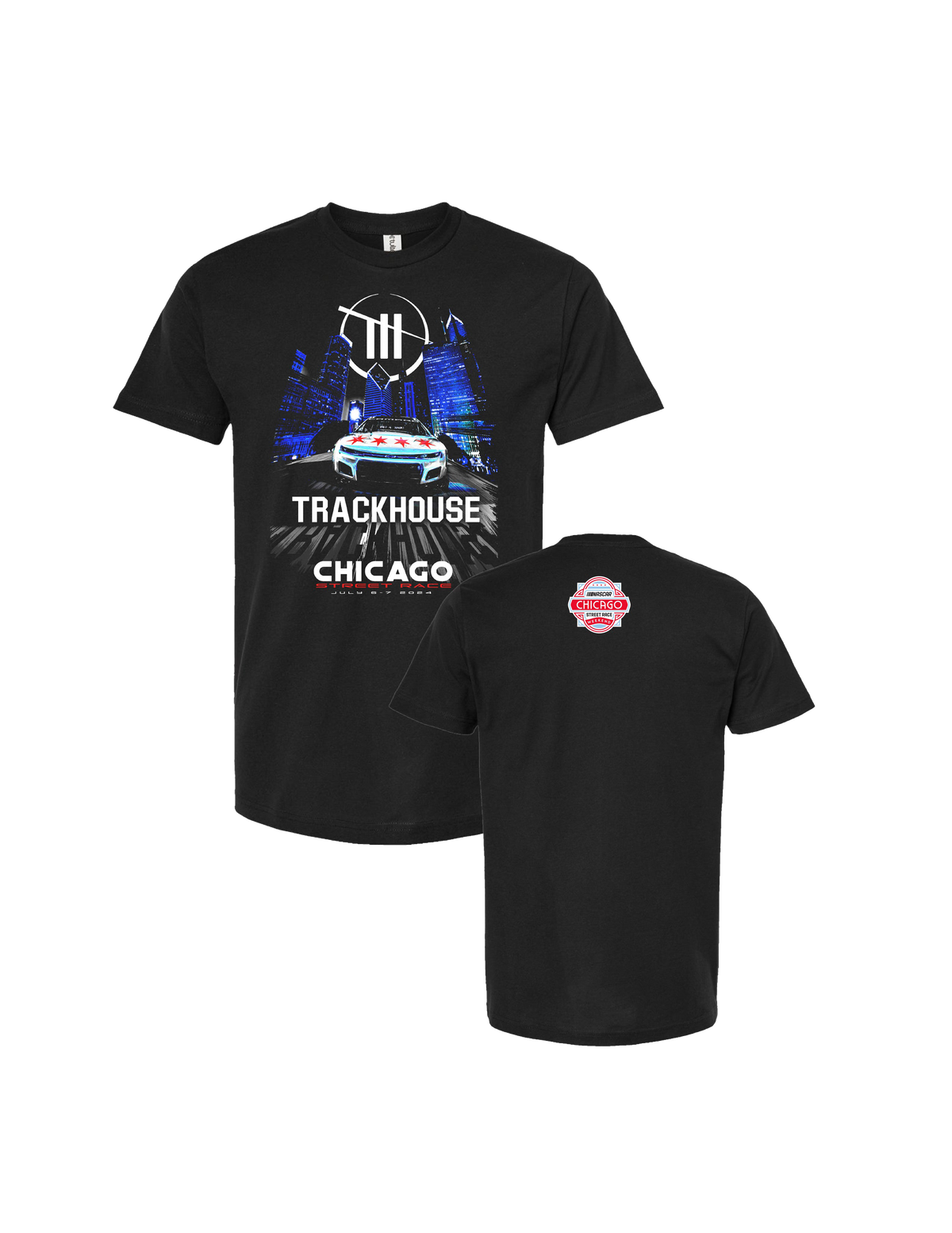 Trackhouse Chicago Street Race 2024 T-Shirt