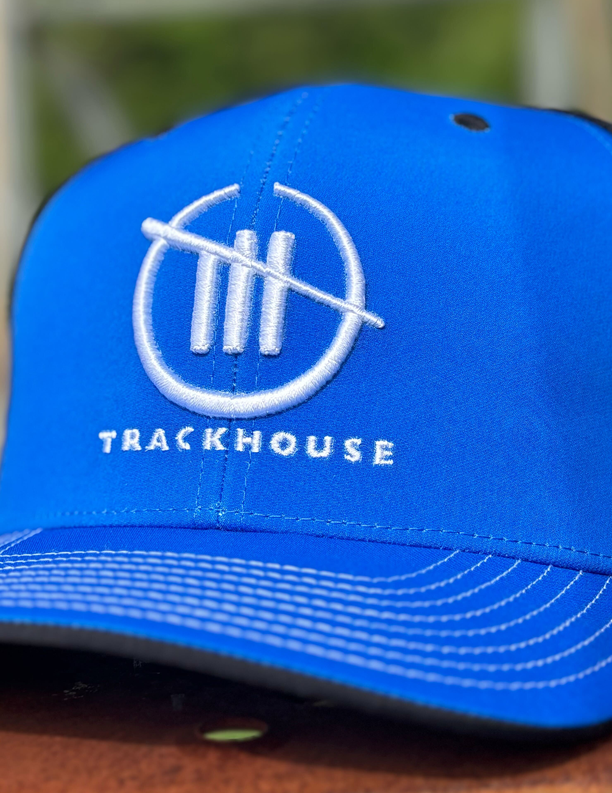 Trackhouse Blue & Black Mesh Snapback