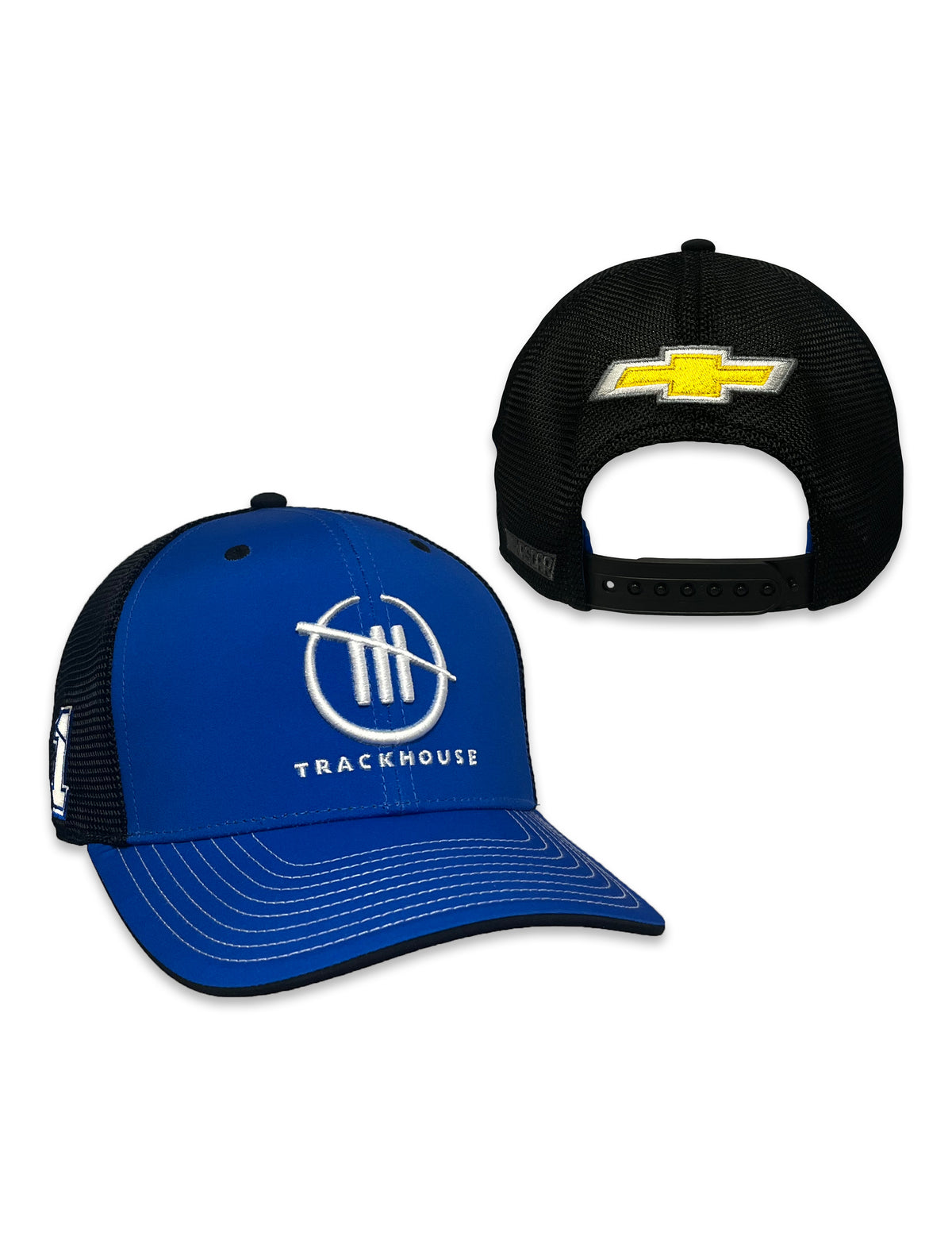 Trackhouse Blue & Black Mesh Snapback