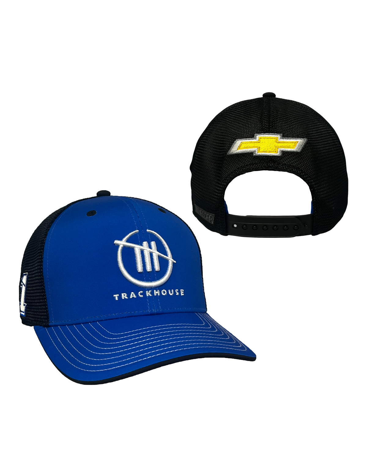 Trackhouse Blue & Black Mesh Snapback