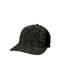 Trackhouse Black Camo Mesh Velcro Cap