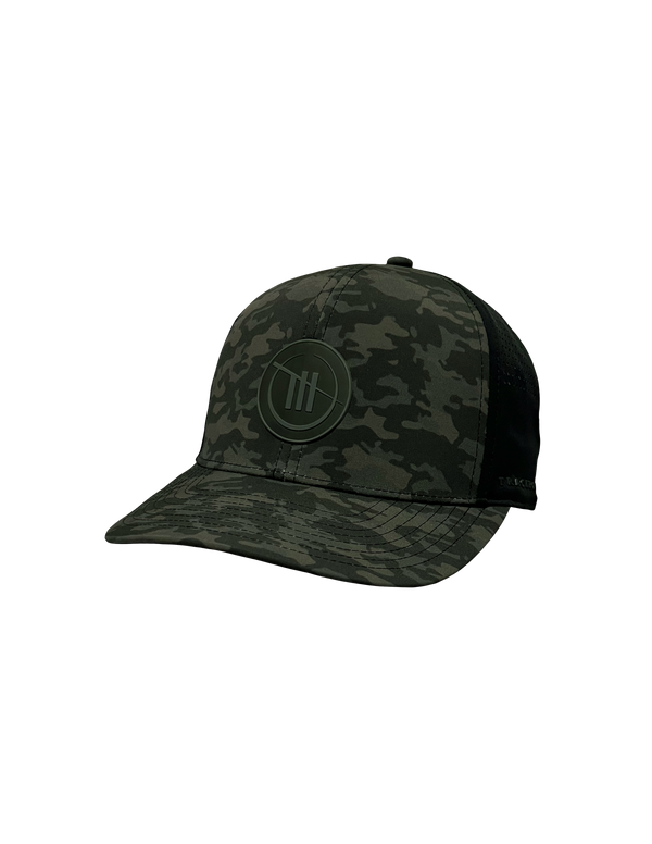 Trackhouse Black Camo Mesh Velcro Cap