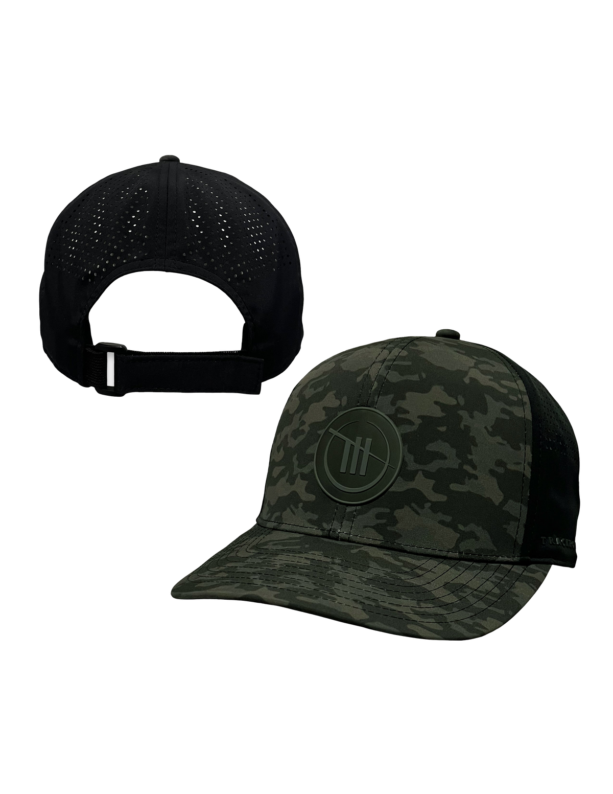 Trackhouse Black Camo Mesh Velcro Cap