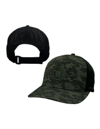 Trackhouse Black Camo Mesh Velcro Cap