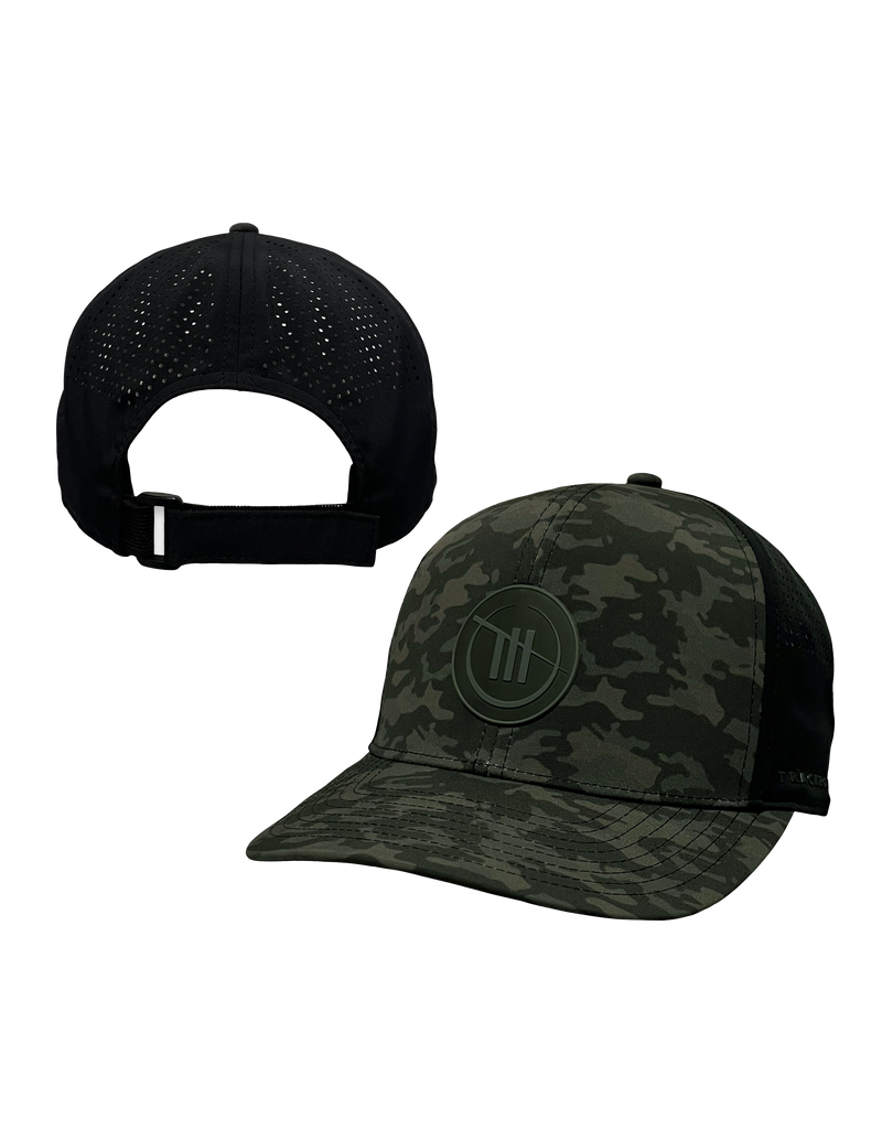 Trackhouse Black Camo Mesh Velcro Cap