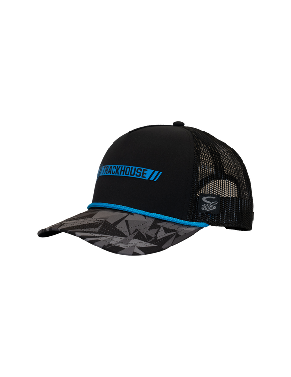Trackhouse Racing Blue Geo Camo Snapback Hat