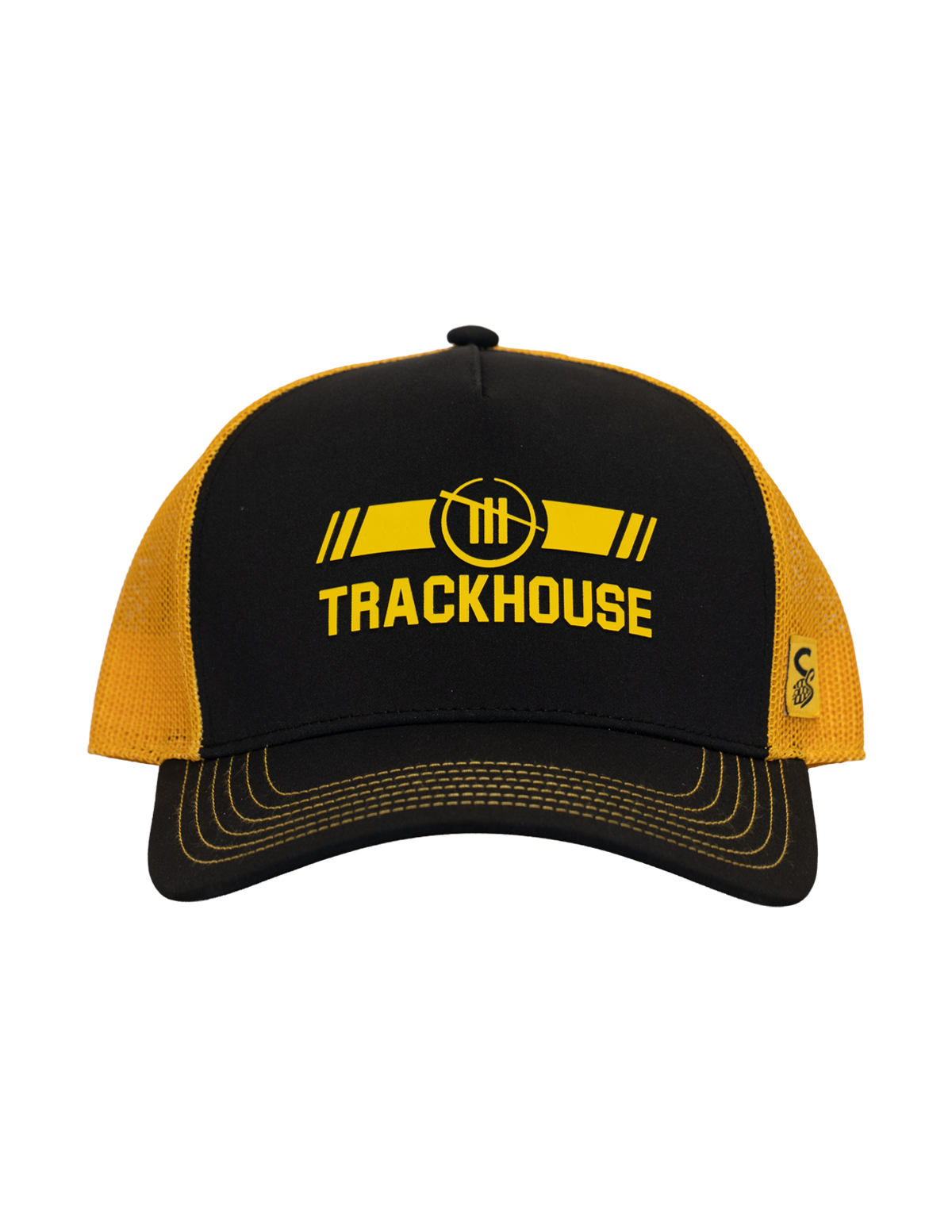 Trackhouse Racing Logo Yellow Snapback Hat
