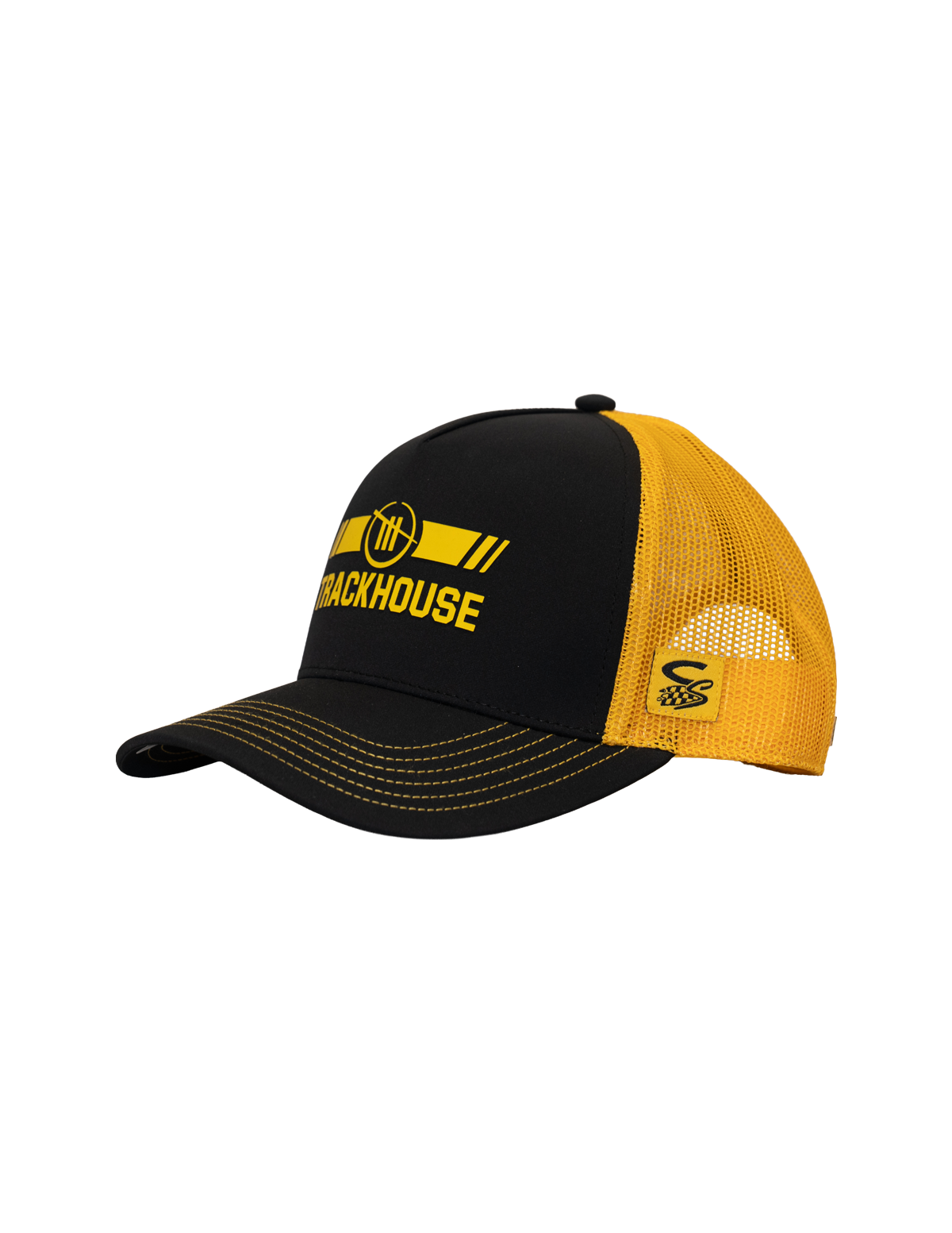 Trackhouse Racing Logo Yellow Snapback Hat