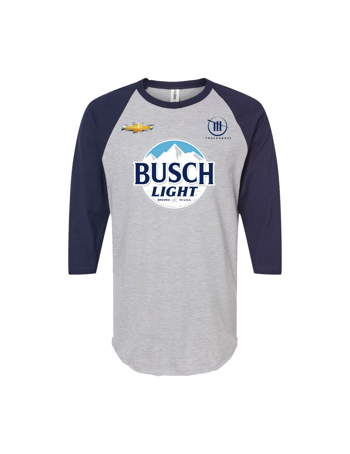 Trackhouse Busch Light Raglan T-Shirt