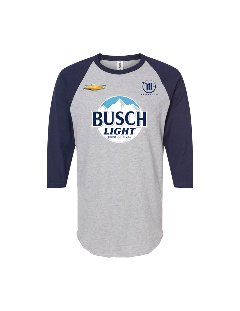 Trackhouse Busch Light Raglan T-Shirt