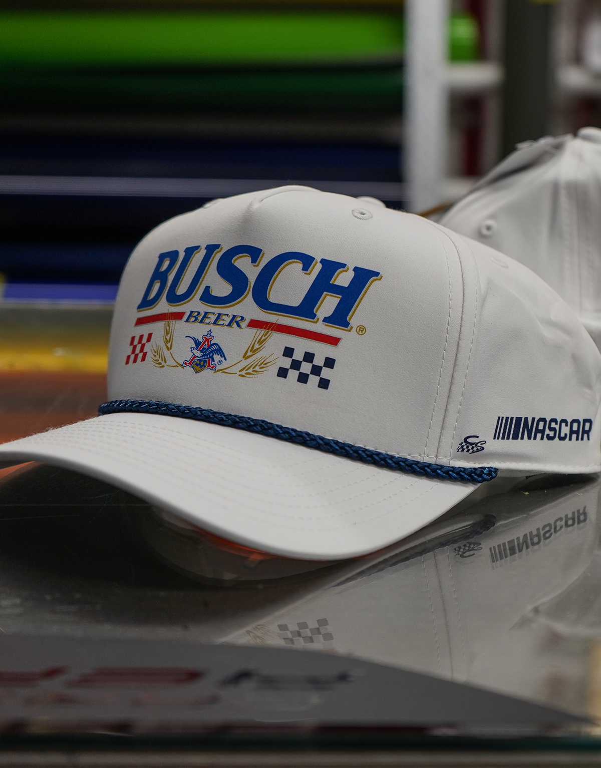 Busch Light Trackhouse Retro Mesh Back Hat